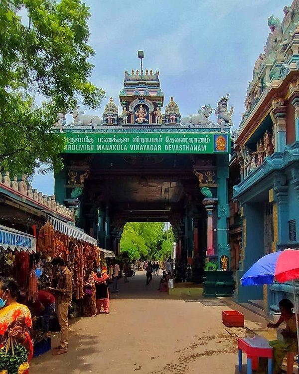 Manakula Vinayagar Temple Pondicherry