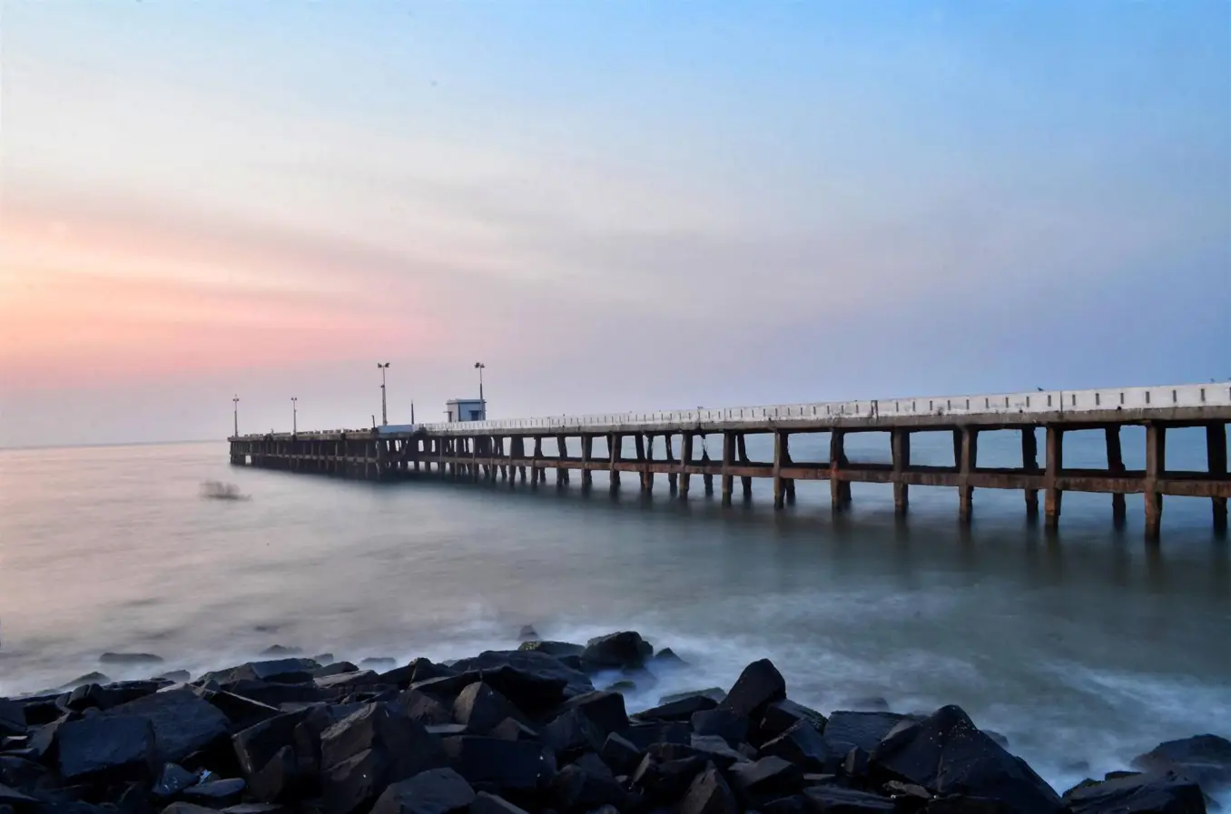 Rock Beach Pondicherry