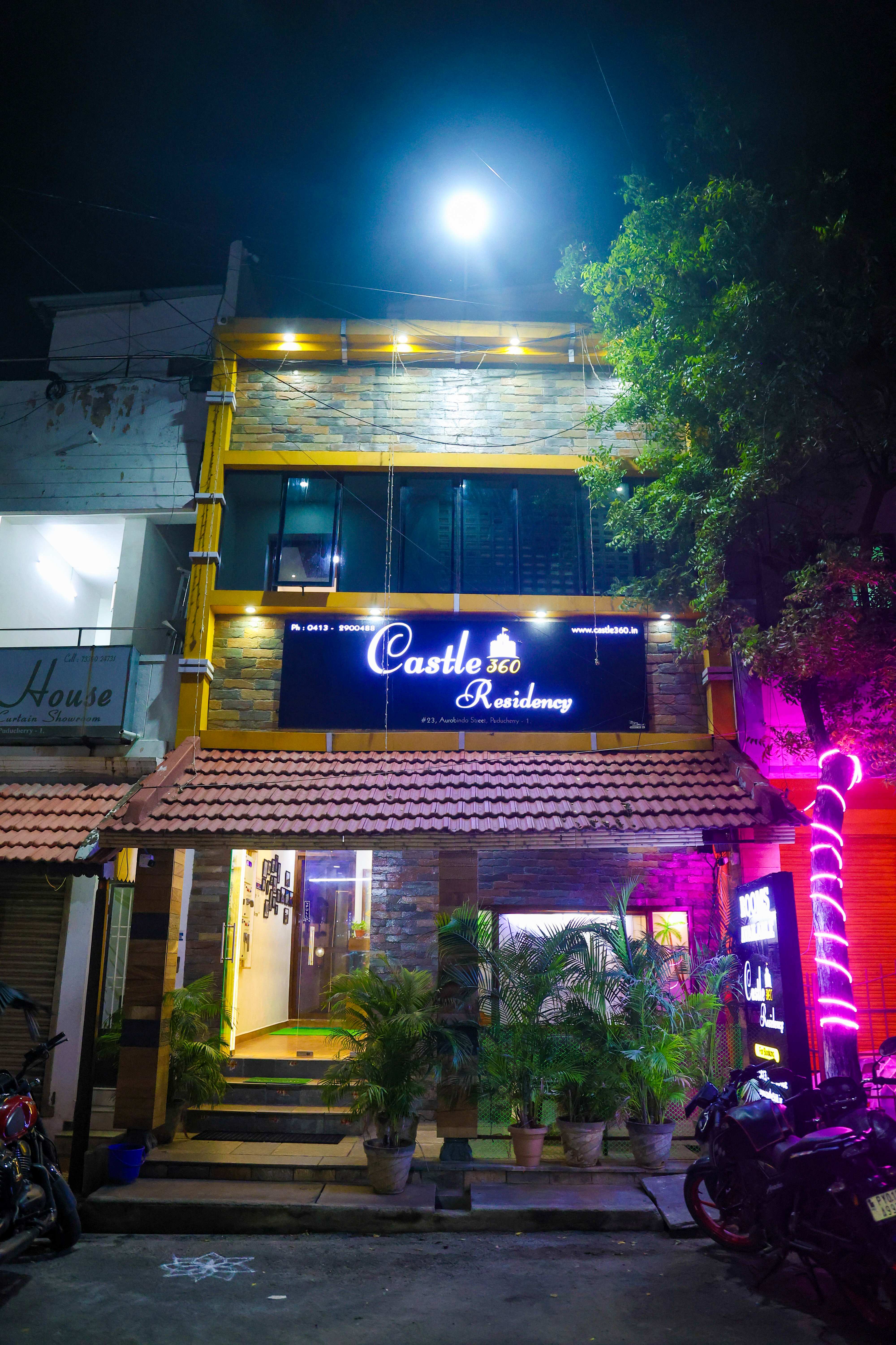 Castle 360 Residency Exterior - Premium Budget Hotel in Puducherry